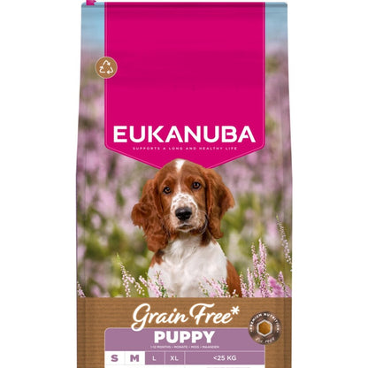 Eukanuba Grain Free dog puppy small/medium ocean fish