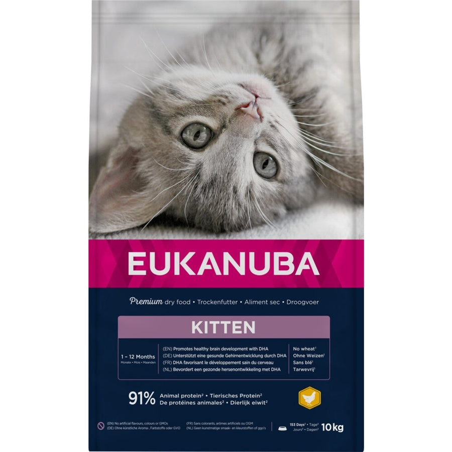 EUKANUBA droogvoer voor kittens, kip