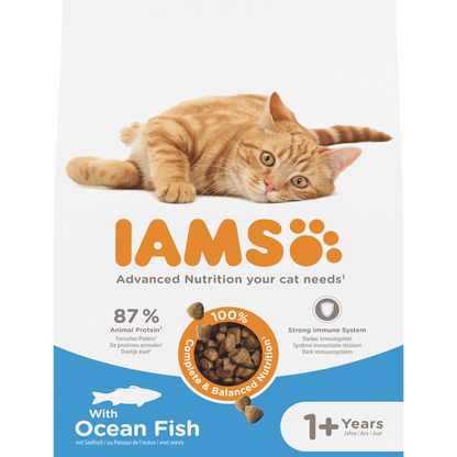 IAMS Advanced Nutrition 1+ Years droogvoer met zeevis voor katten