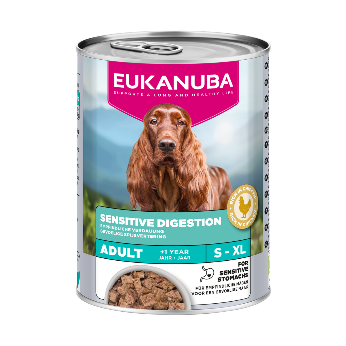 EUKANUBA Special Care natvoer voor volwassen honden, gevoelige spijsvertering, met kip