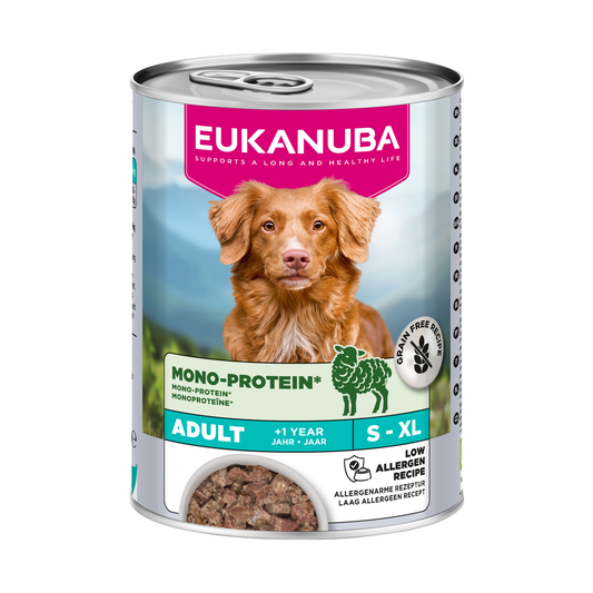 EUKANUBA Special Care natvoer voor volwassen honden, mono-proteïne lam