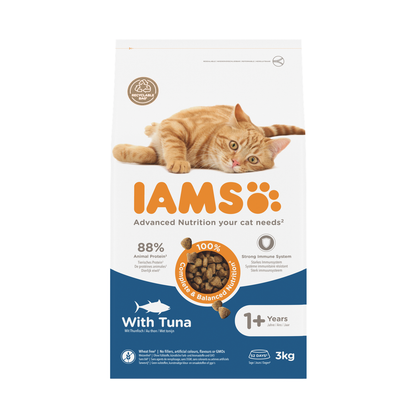 IAMS Advanced Nutrition 1+ Years droogvoer met tonijn voor katten 3 kg